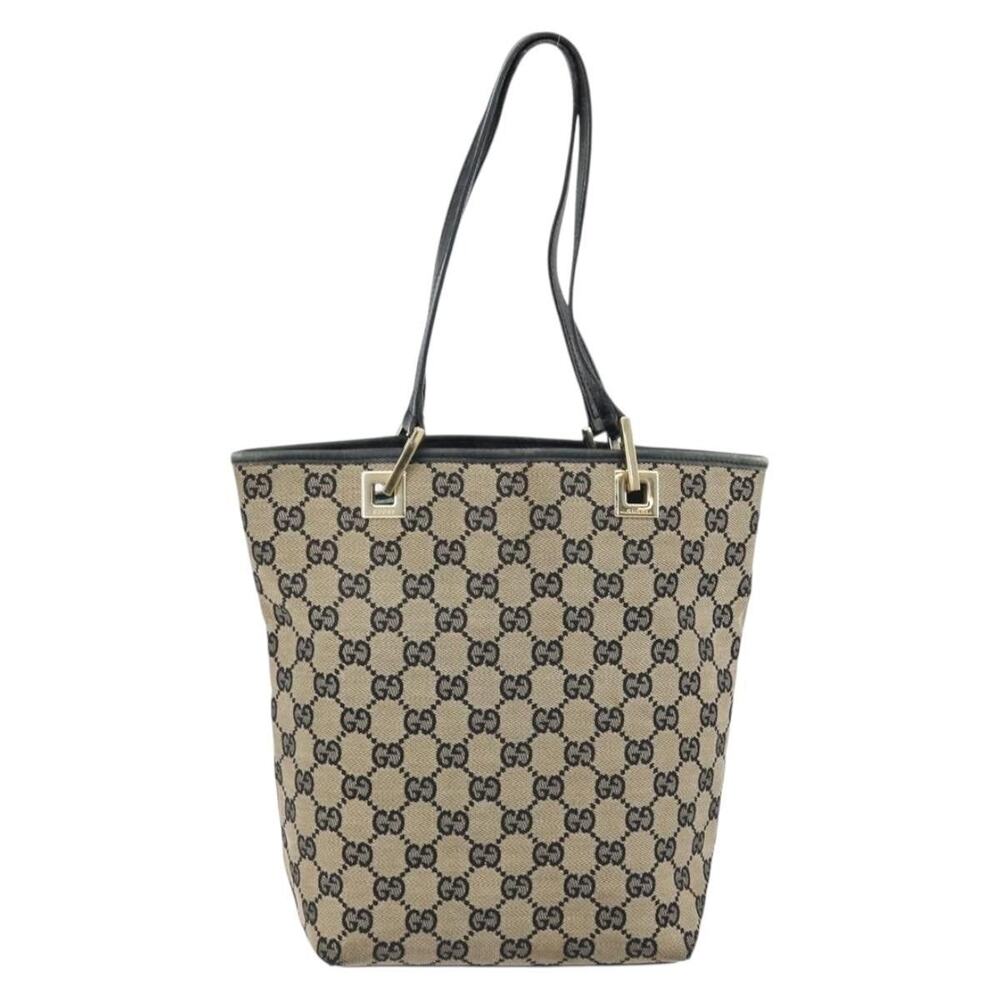 Gucci GG Canvas Tote Bag Beige